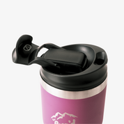 Get Rug'd dual coffee lid replacement stubcup designed for easy sipping and spill prevention
