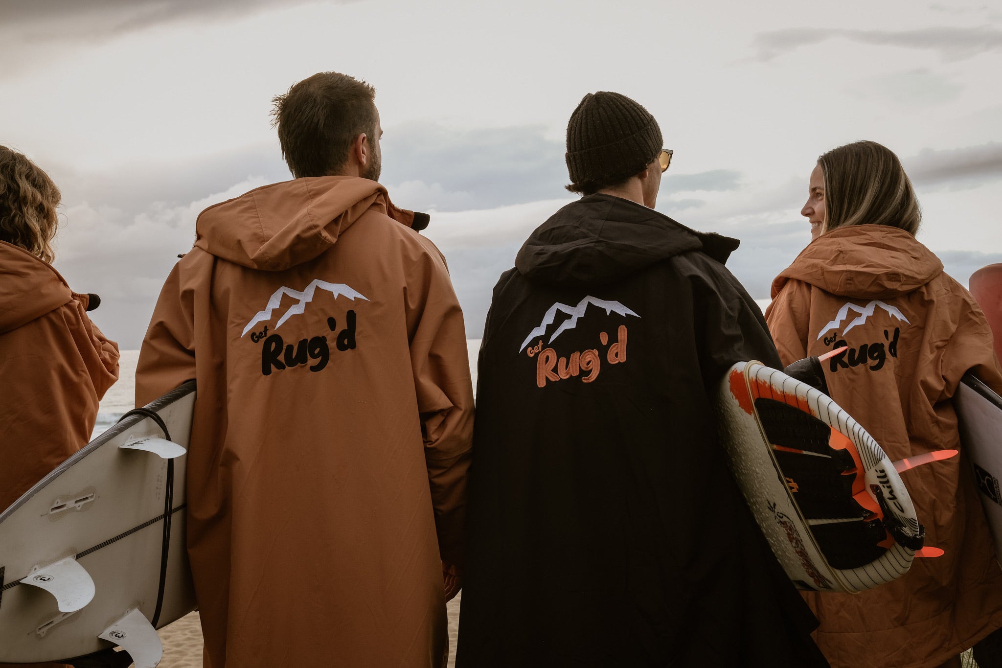 Get Rug'd HydroCloak Changing Robe Towel Poncho Surf Poncho