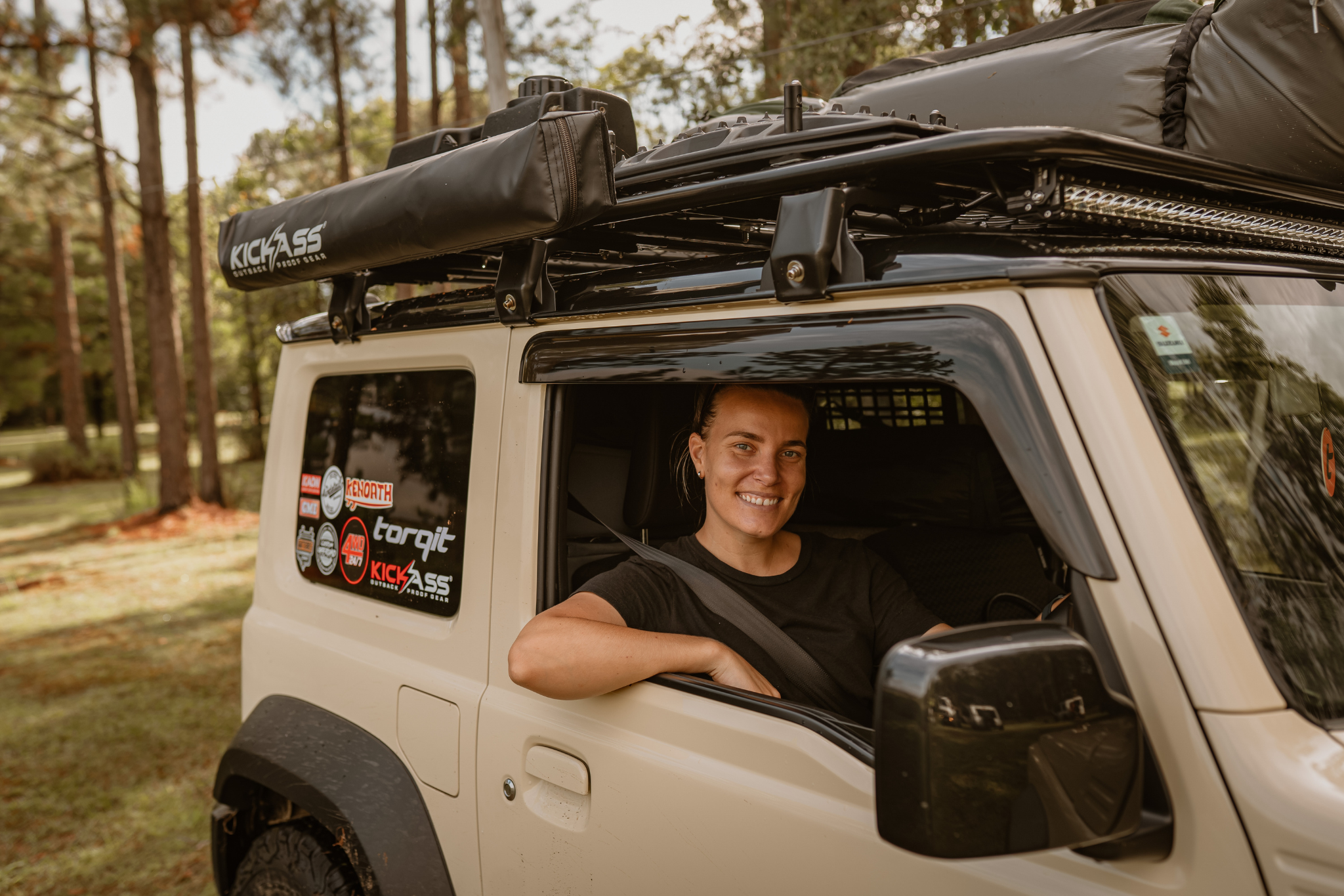 Explorejimny get rugd boho camping adventure explore suzuki jimny jb74 outdoors