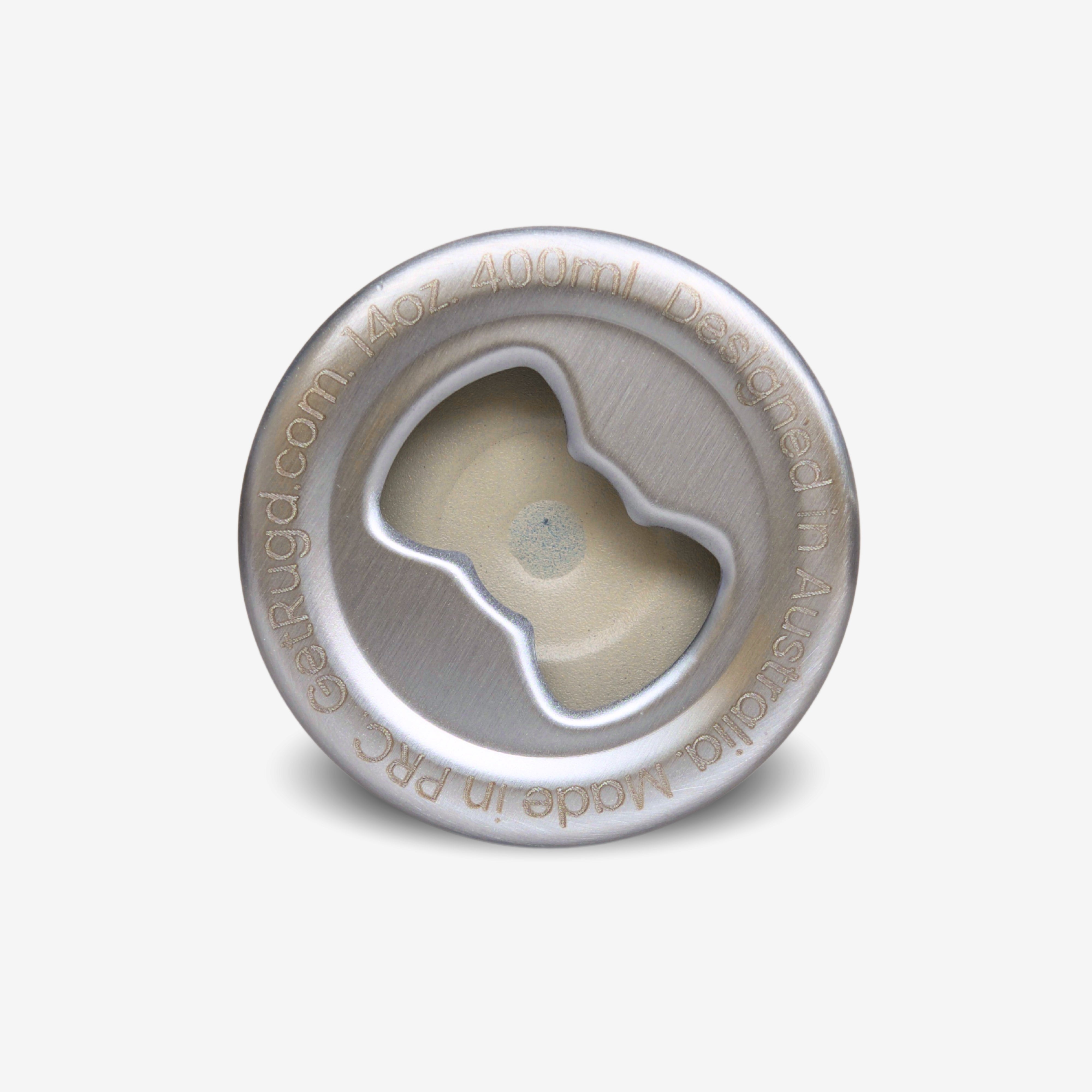 Get Rug'd Stainless Steel Cup with 400ml Capacity, Designed in Australia for Everyday Use