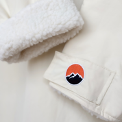 Get Rug'd robe featuring plush lining and hydrocloak waterproof cream for added protection