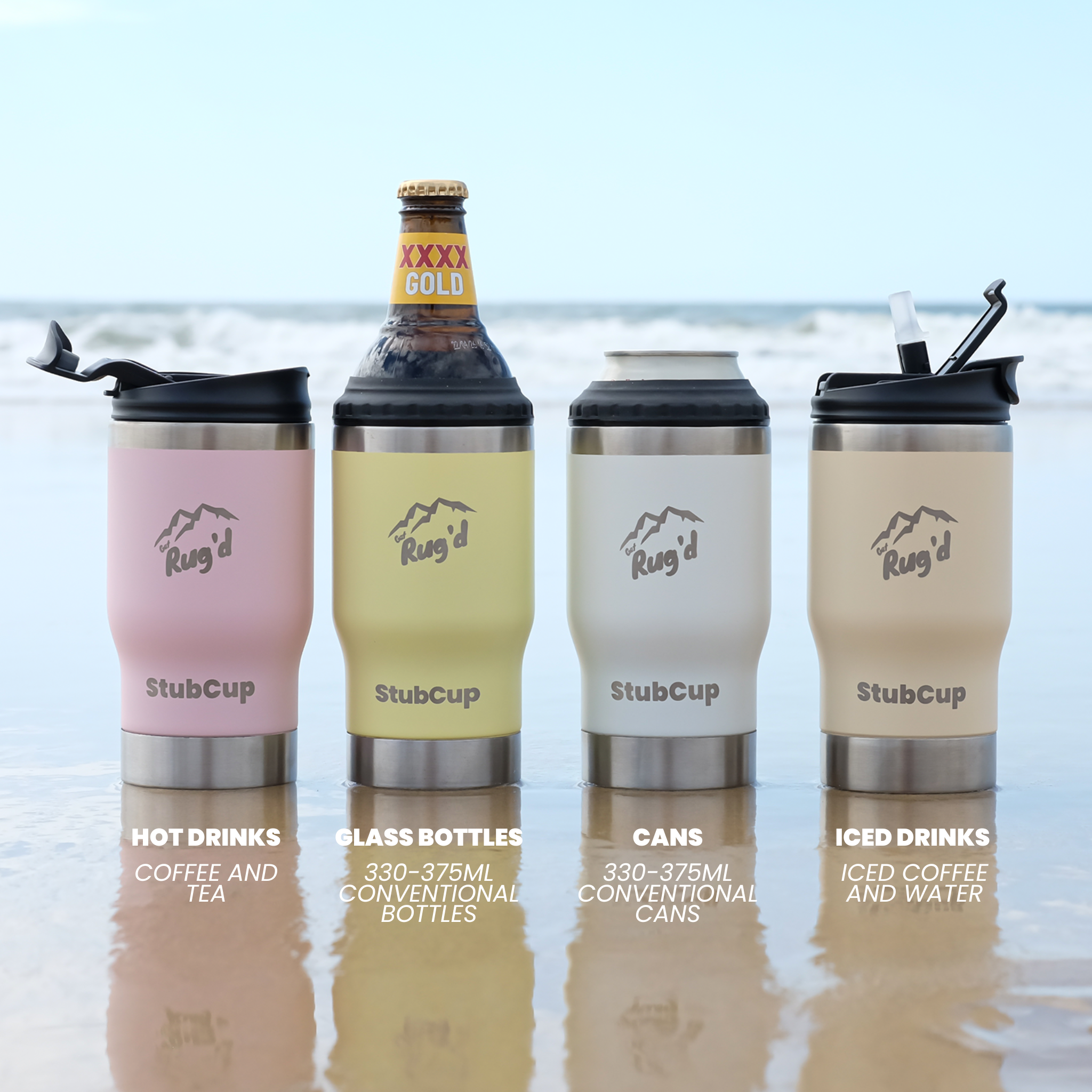 The StubCup® Beige