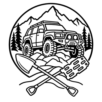 4WD Recovery Badge