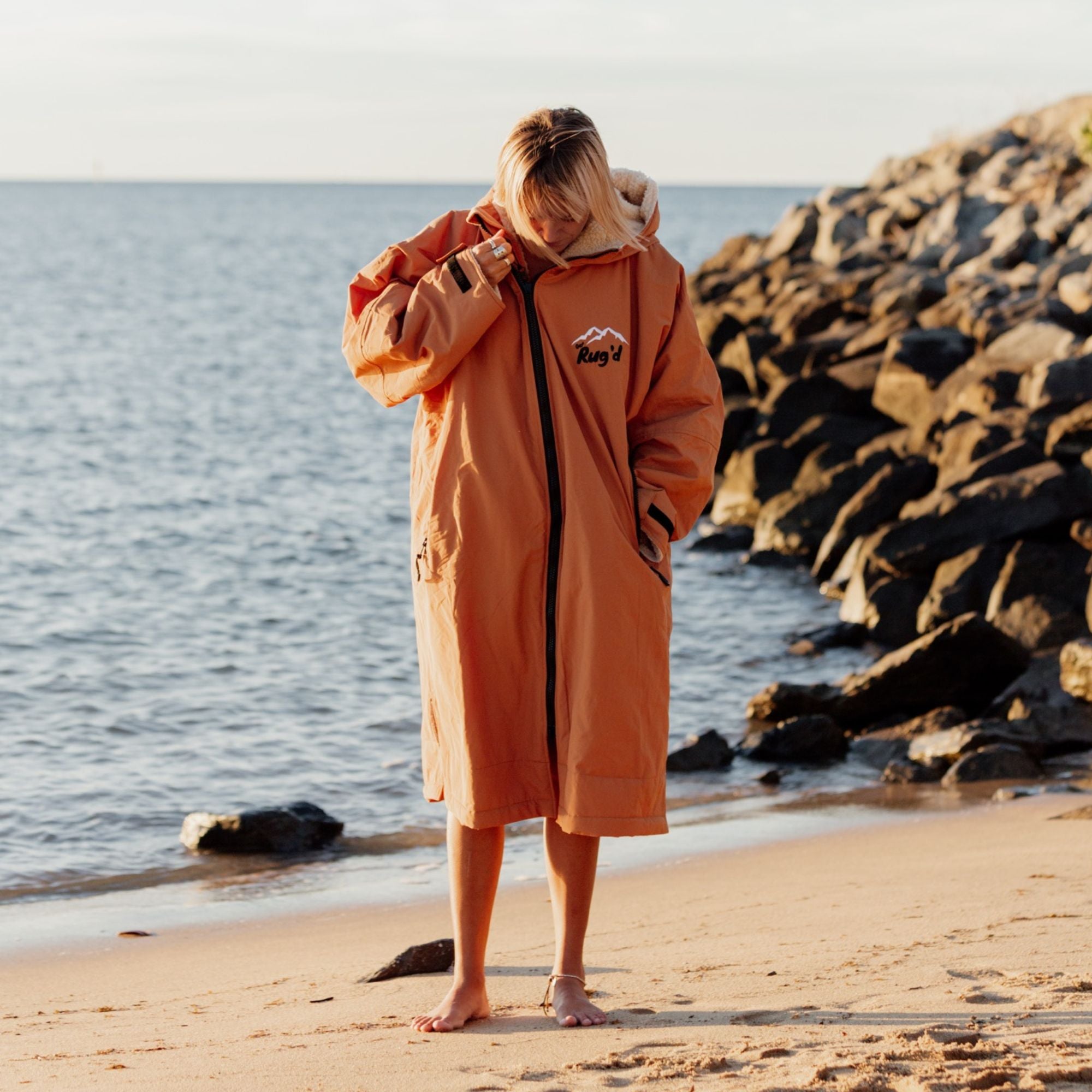 Dry Robe Best Waterproof Dog Walking Coat Ladies Best Waterproof