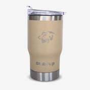 Beige Stainless Steel Coffee Cup Travel Cup