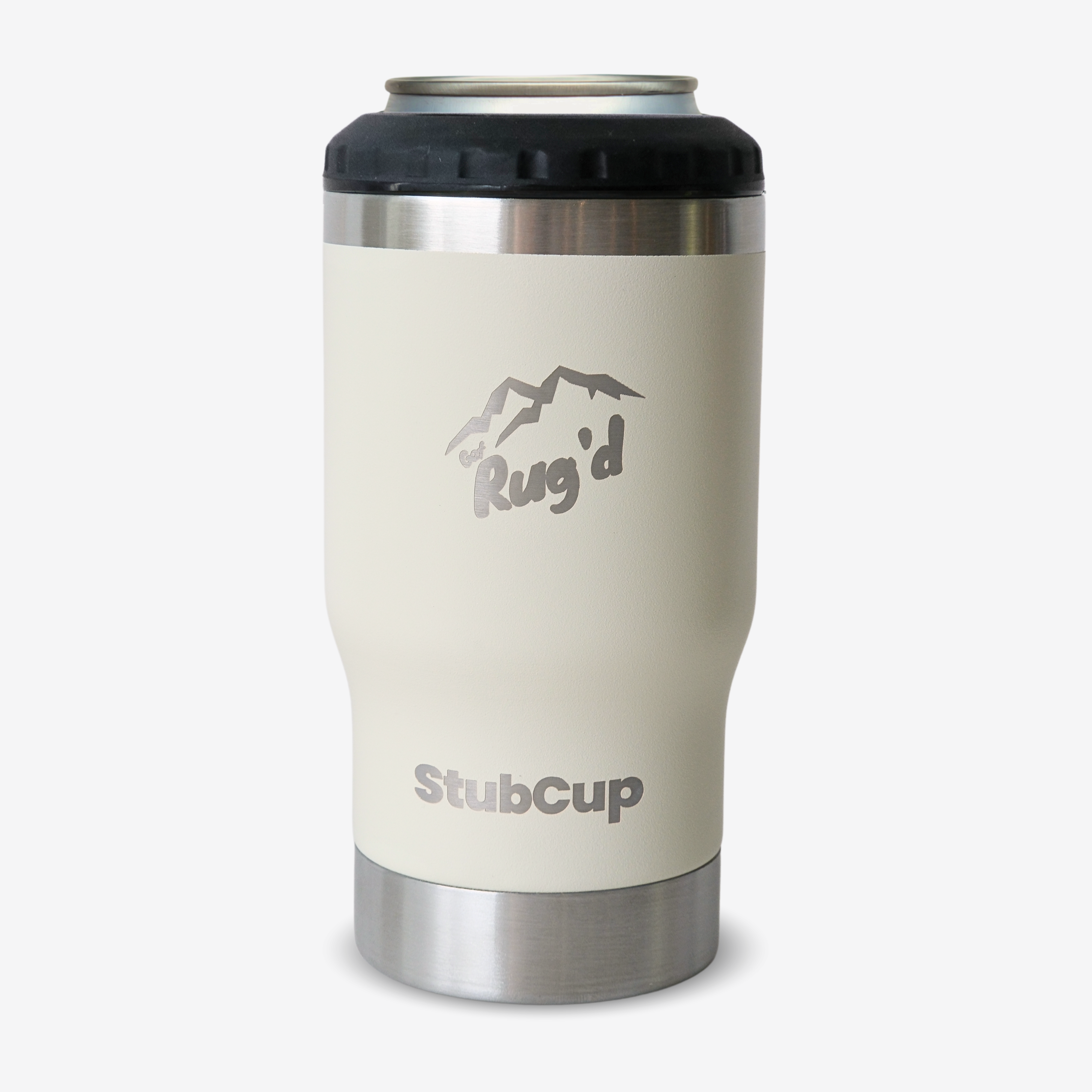 Get-Rugd-StubCup-Marshmallow-Beige-Stainless-Steel-Beer-Stubby-Holder-Cooler-Coffee-BottleOpener-Travel-Cup-Cooler-beerbottle.png