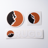 RUGD Sticker and Coaster Pack
