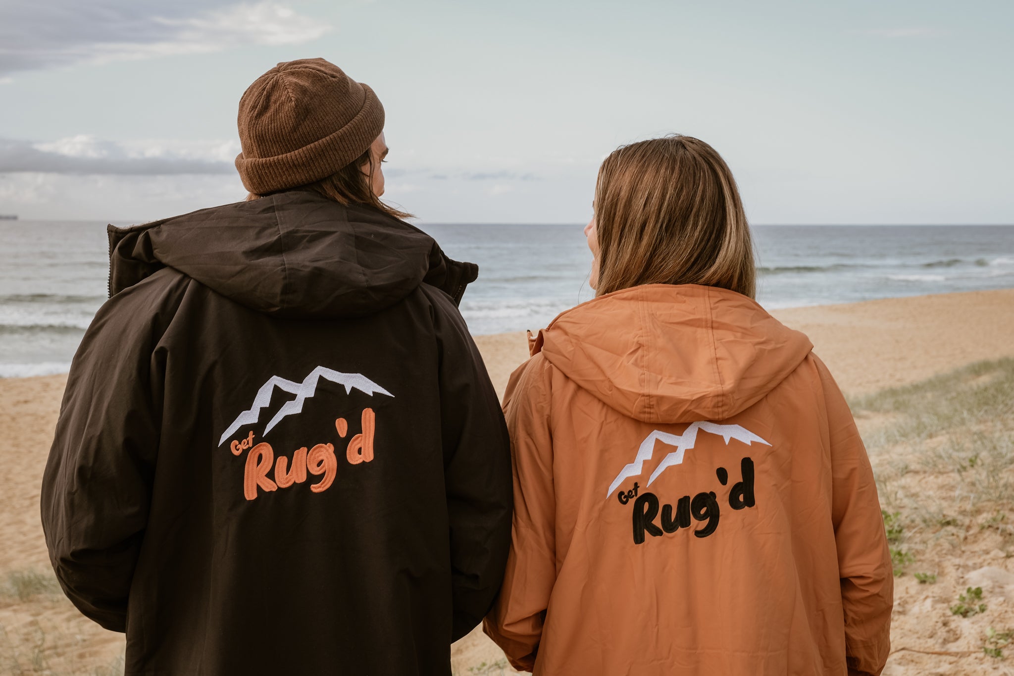 get rugd hydrocloak jacket changing robe camping explore adventure vanlife surfing about us