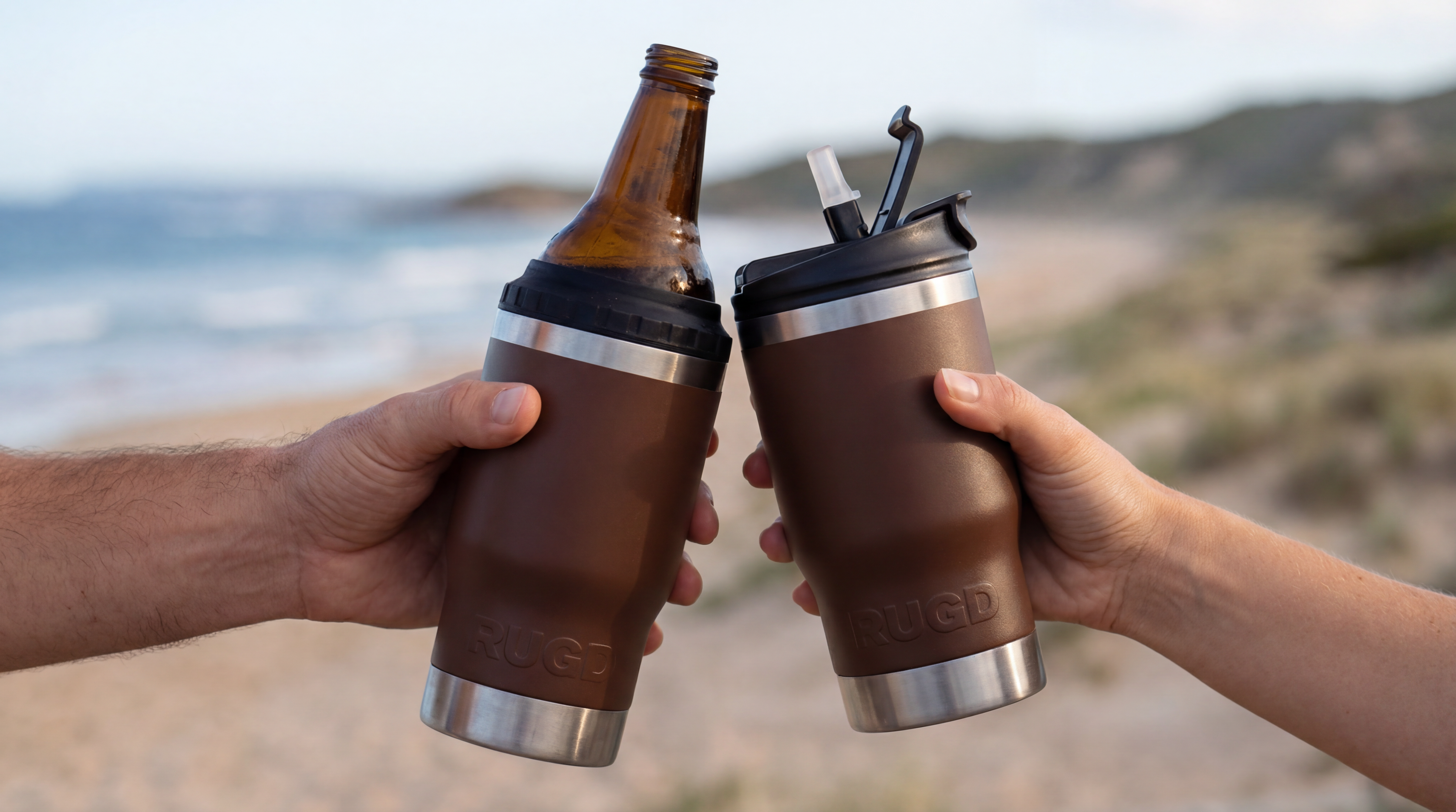 get-rugd-stubby-cooler-coffee-cup-insulated-stubcup-mug-bottle-cans-bottles-travel-brown.png