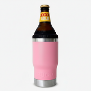 Get Rug'd StubCup Pink can cooler drinking cup designed to keep beverages cold and stylish