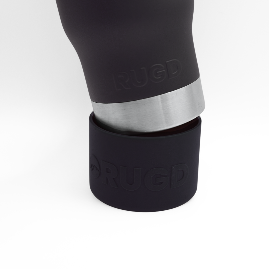 Silicone Boot with Stainless Steel Base for Durable Indoor and Outdoor Use from RUGD