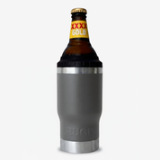 Get Rug'd StubCup Grey stubby cooler coffee cup beer can bottle for keeping beverages cold